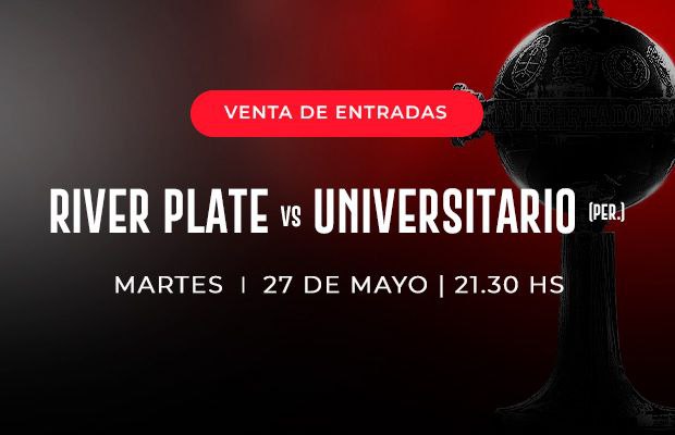 Venta de entradas - River vs. Universitario (CONMEBOL Libertadores 2025)