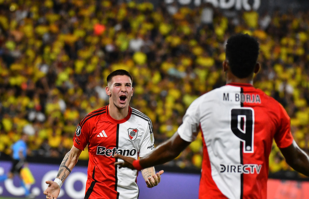 Los goles frente a Barcelona SC