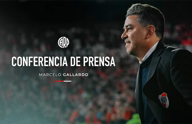 Gallardo, en conferencia de prensa luego de la victoria