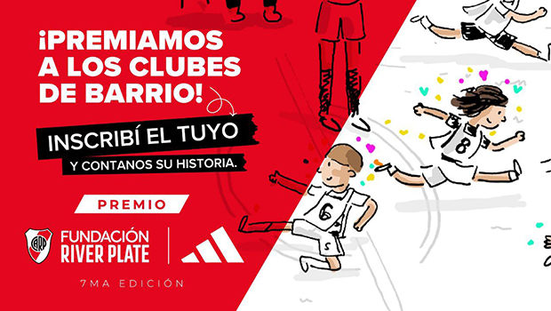 Fundación River y adidas lanzan la séptima edición de Premio